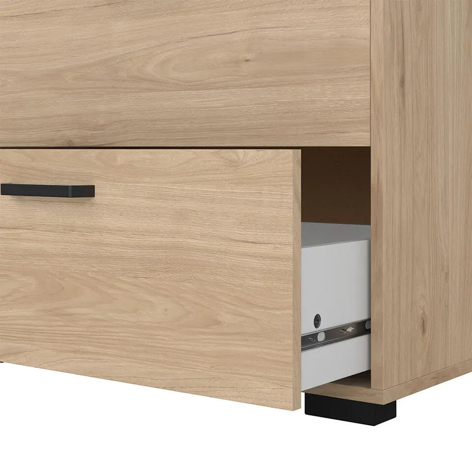 Hioshop Sofia ladekast 5 lades eikdecor