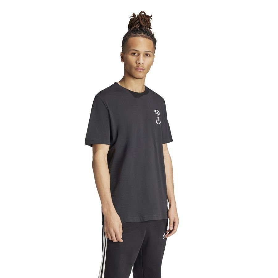 adidas T-Shirt Official EURO 2024 Emblem - Noir