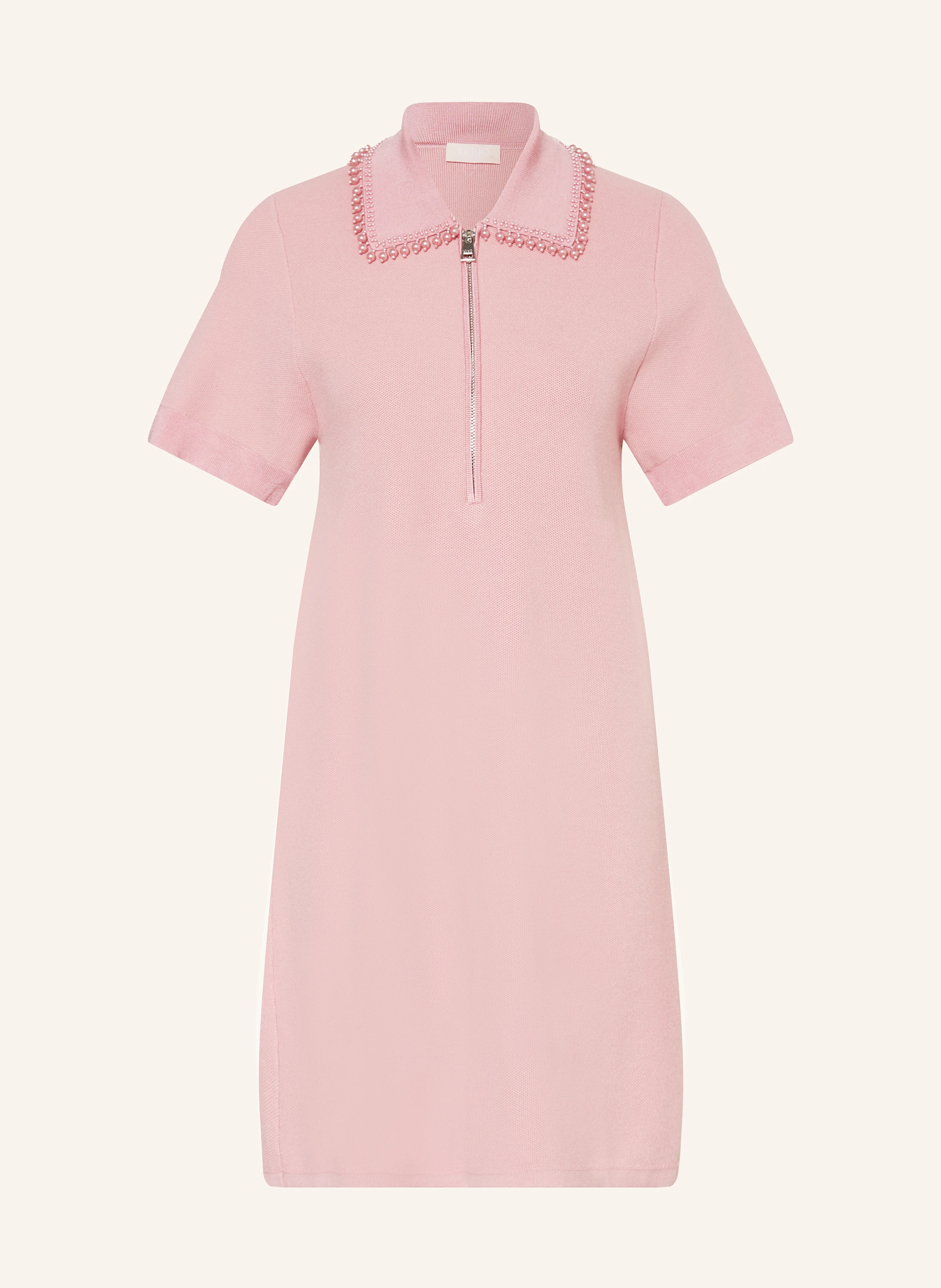 LIU JO Strickkleid mit Schmuckperlen