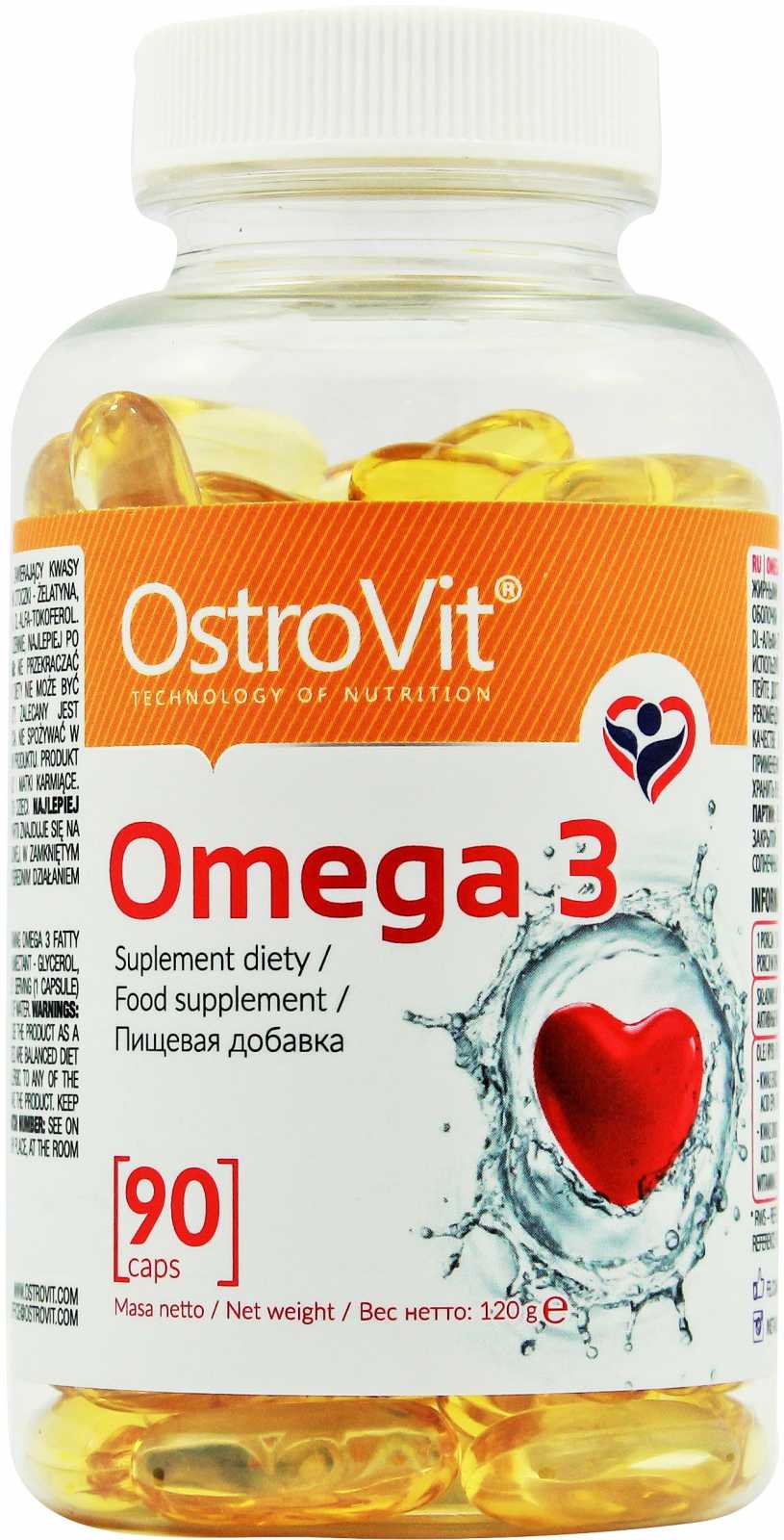 OstroVit Ômega 3 90 cápsulas