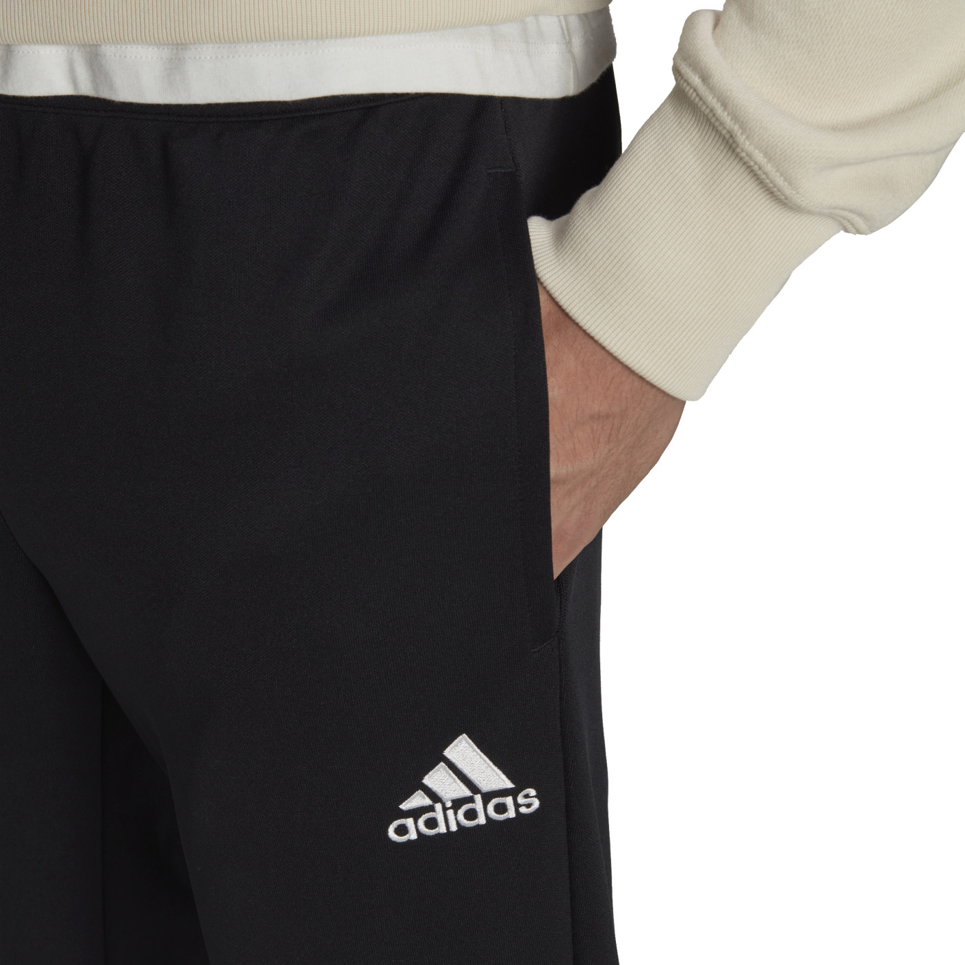 adidas Entrada 22 Trainingspak Blauw Zwart Wit