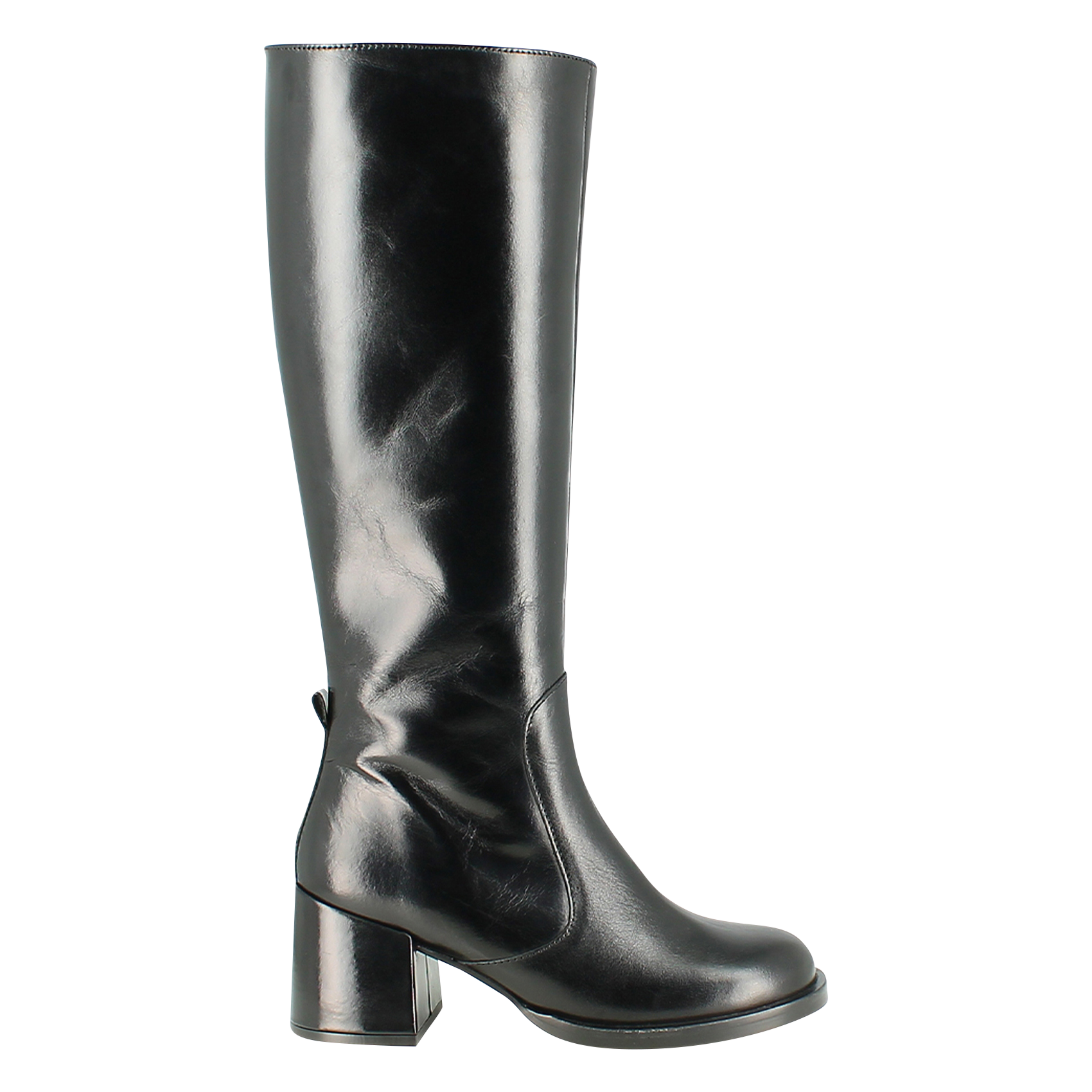 BIENVENUE - Bottes en cuir | Noir