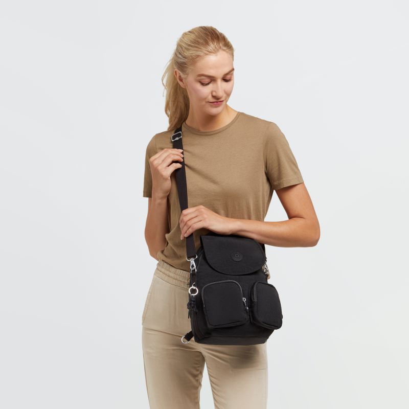 Kipling Firefly Up Rug/ Schoudertas Black Noir