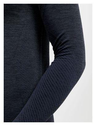 Maillot Demi Zip Craft Core Dry Active Comfort Noir