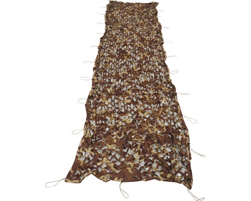 Camouflagenet zonnescherm Woestijnzand 100x500 cm