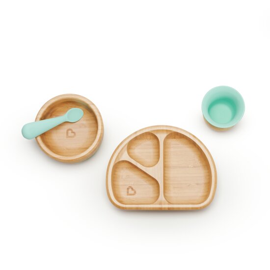 Bol avec cuillère en Bambou   de               Munchkin