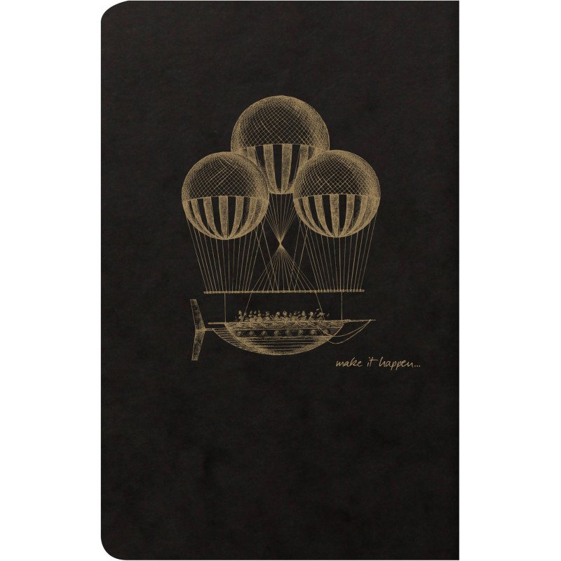 Carnet Flying Spirit Clairefontaine 11 x 17 cm ivoire ligné 96 pages