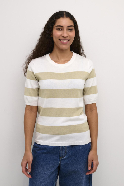 Kaffe witte dames t-shirt