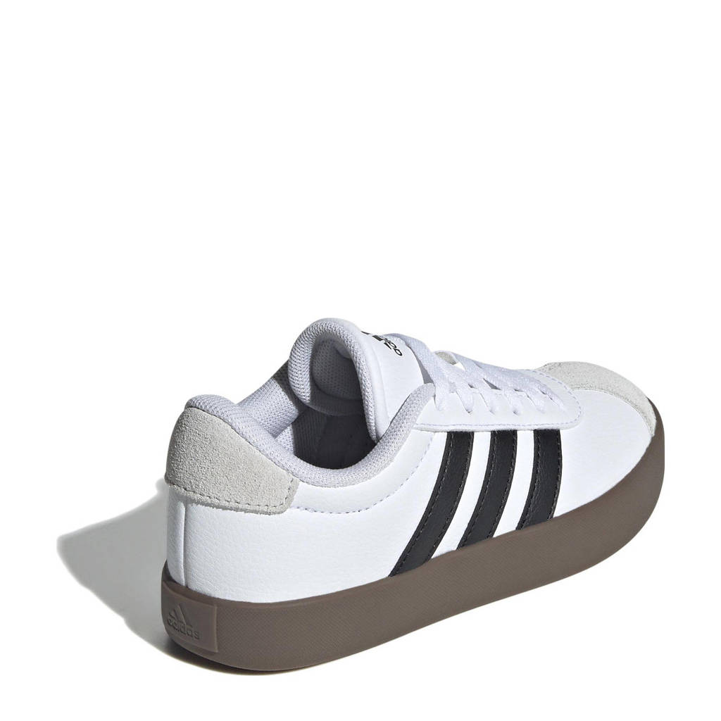 adidas VL Court 3.0 sneakers wit/zwart/beige