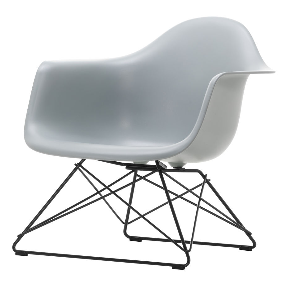 Fauteuil LAR RE zwart Light Grey