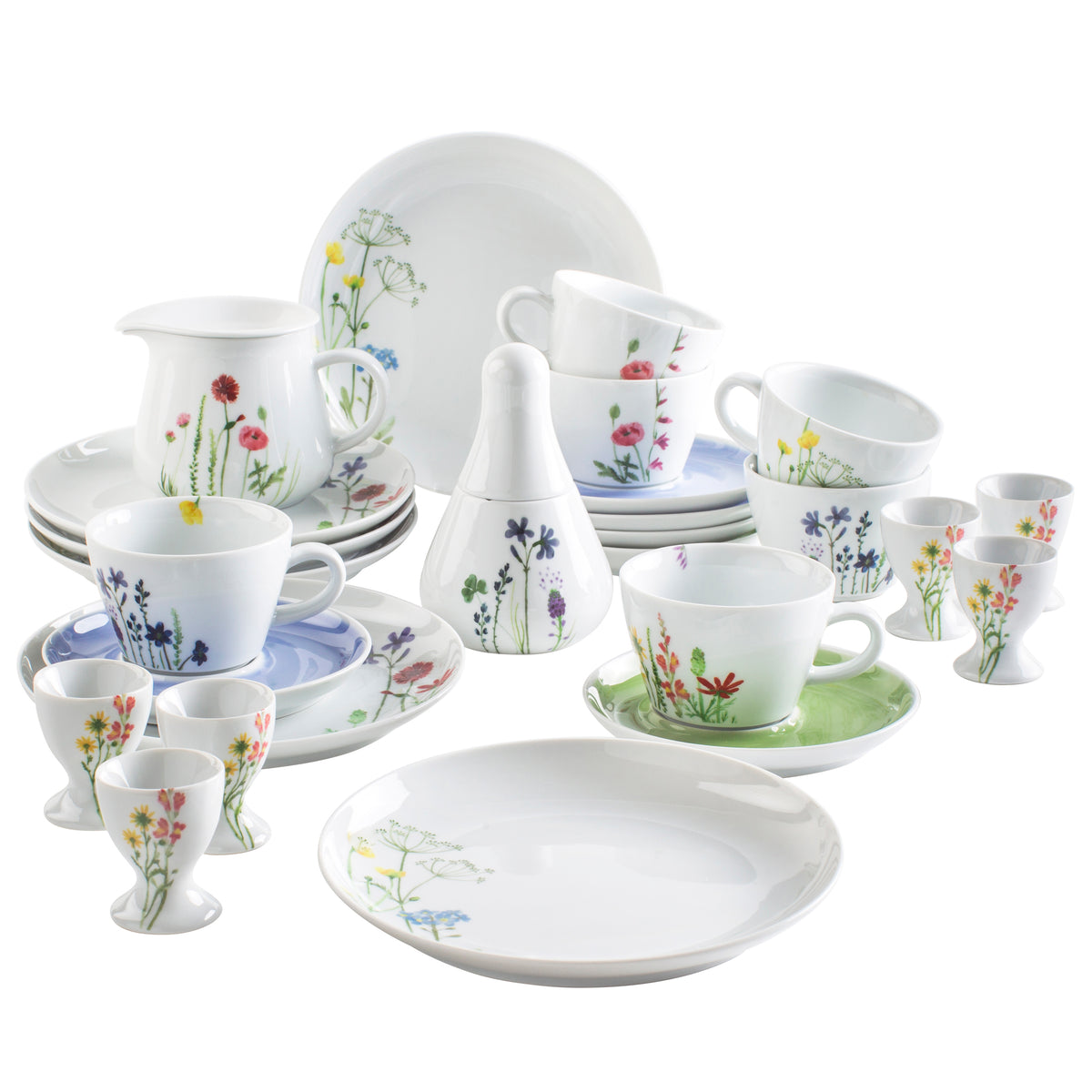 KAHLA Five Senses Wildblume Kaffeeservice 26tlg. Wildblume