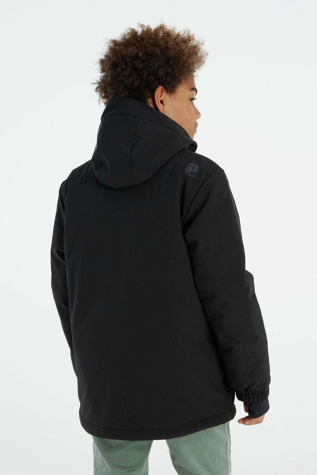 Protest softshell ski-jack PRTBALOE JR zwart