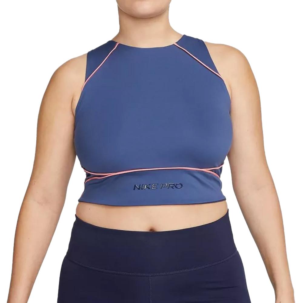 Nike Débardeur Bleu Femme Nike Membership