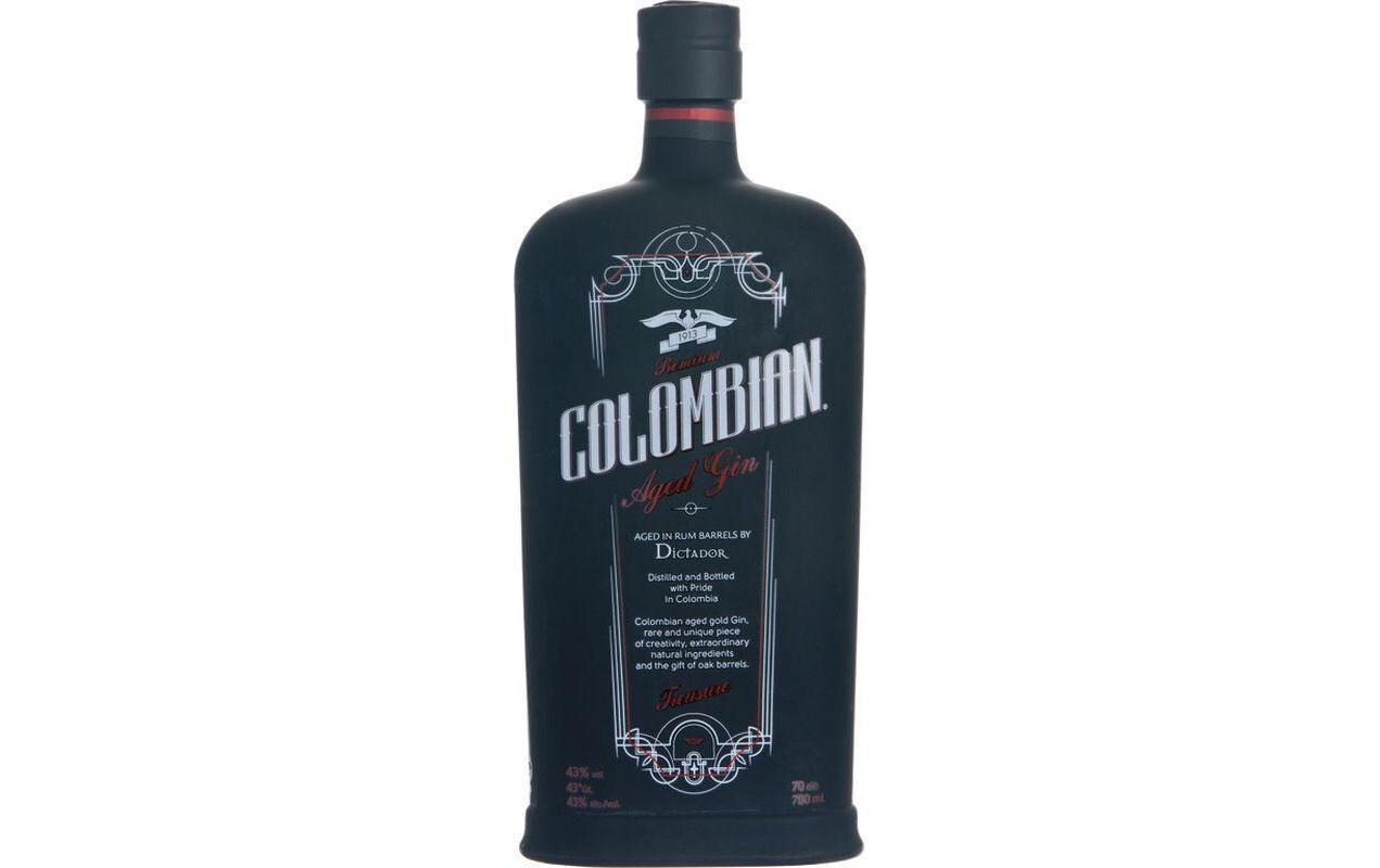 Colombian Gin Treasure 43% 0.7 lKolumbianische Wacholder-Spirituose