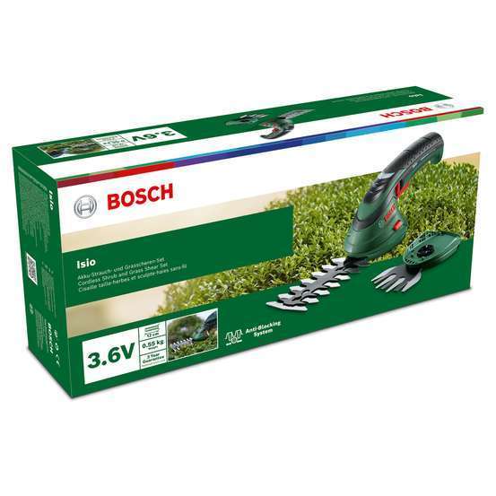 Taille-Herbes à batterie 3.6V Isio Set 2 Lames