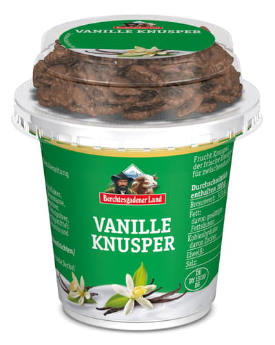 Berchtesgadener Land Frucht & Knusper Joghurt Vanille
