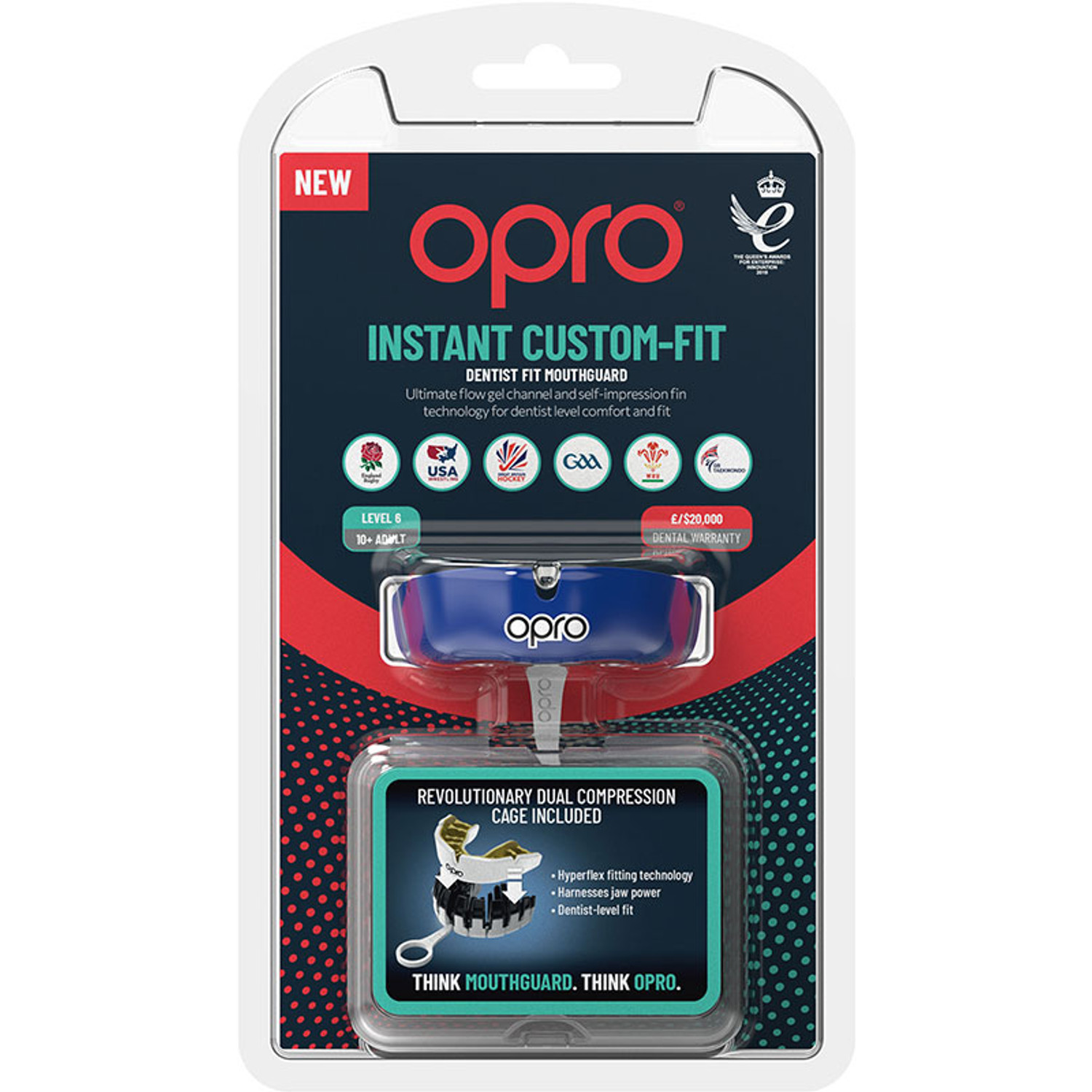Opro Instant Custom Dentist Fit Bitje 1 St.