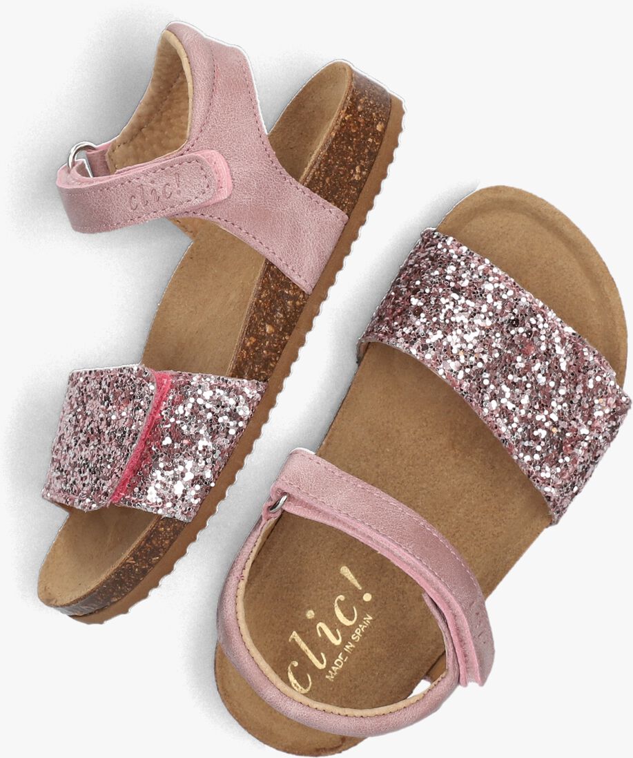 CLIC! roze clic! sandalen cl-grass