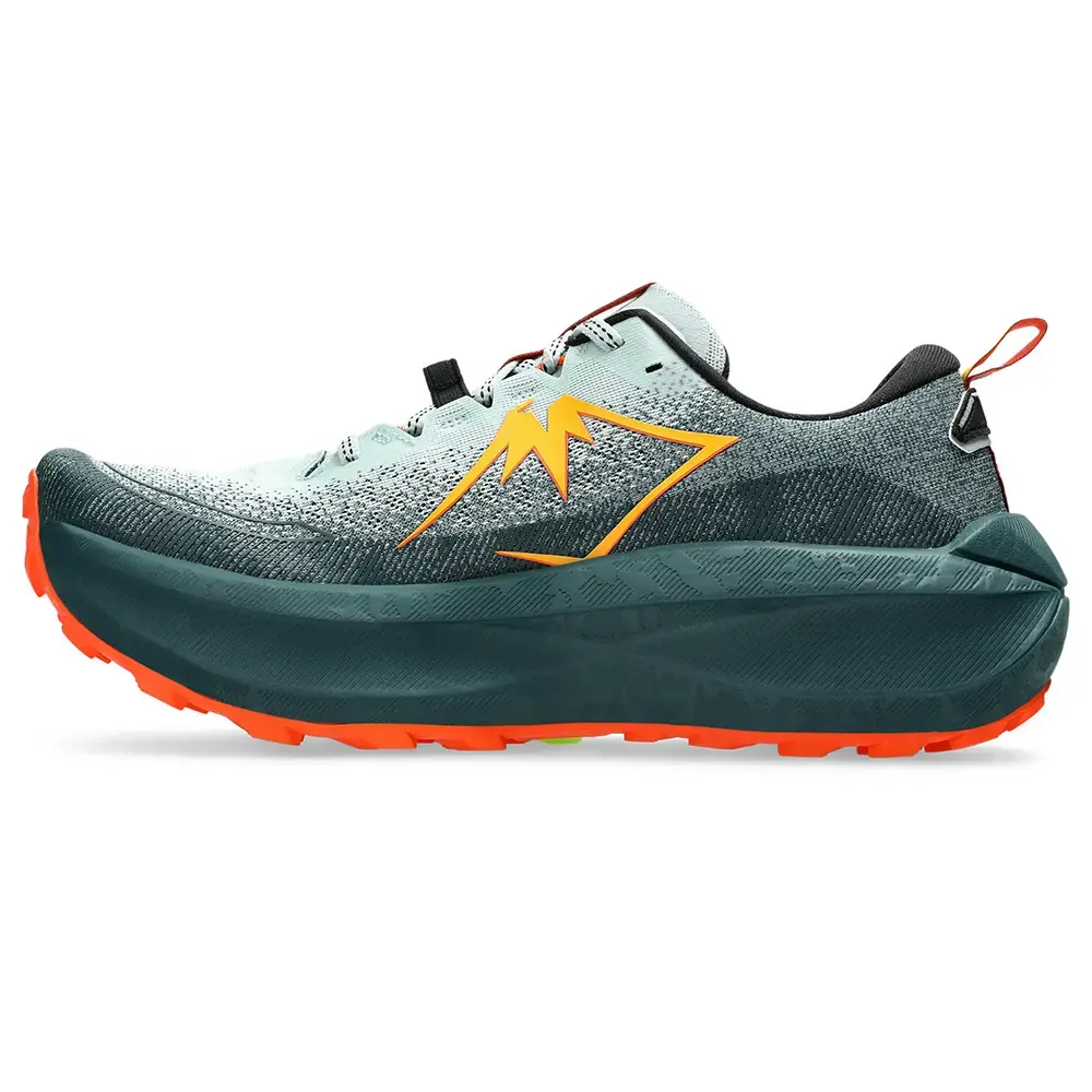 ASICS Trabuco Max 4 Trail Hardloopschoenen Groen/Oranje Heren