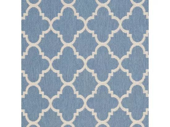 Tapis Blue & Beige 122 X 170 cm - Bleeker
