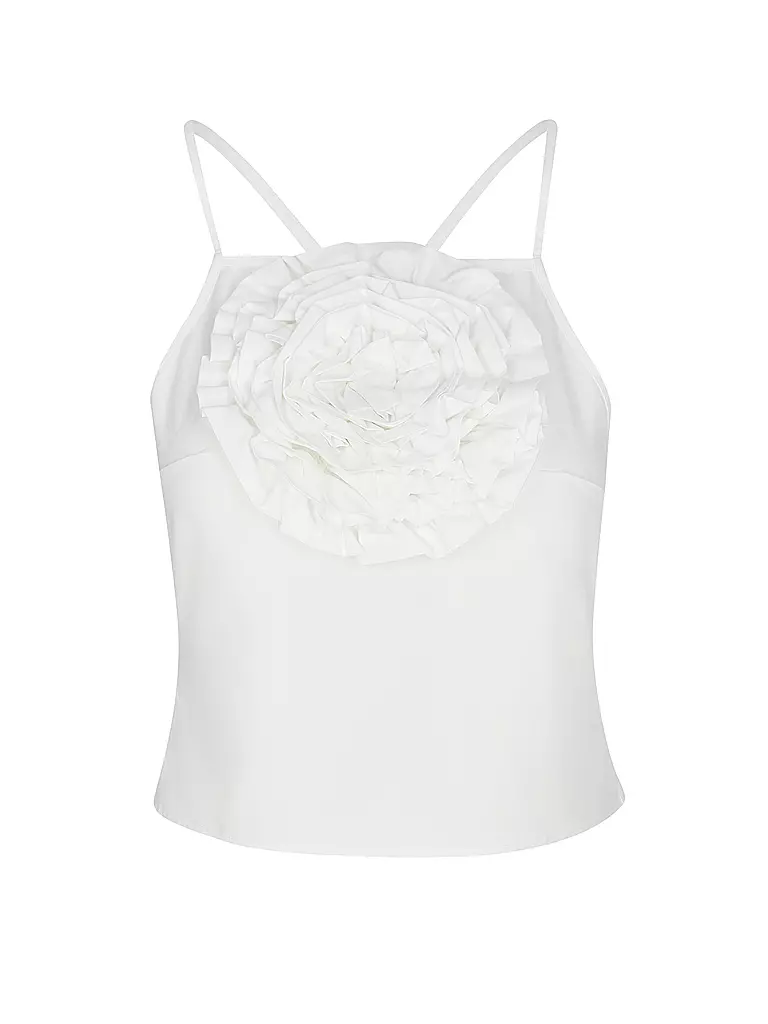 DESIGNERS REMIX Top Cropped Fit CONNER  weiss