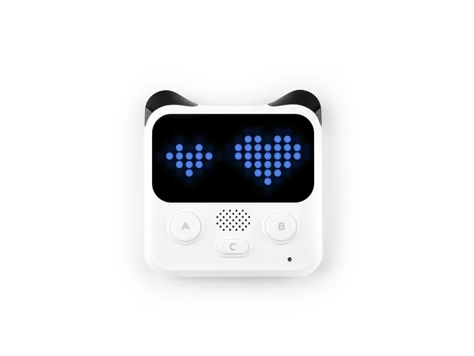 Makeblock Codey Rocky, Programmerbar robot, 6 År, Bluetooth / Wi-Fi, 950 mAh, Hvid, 295 g