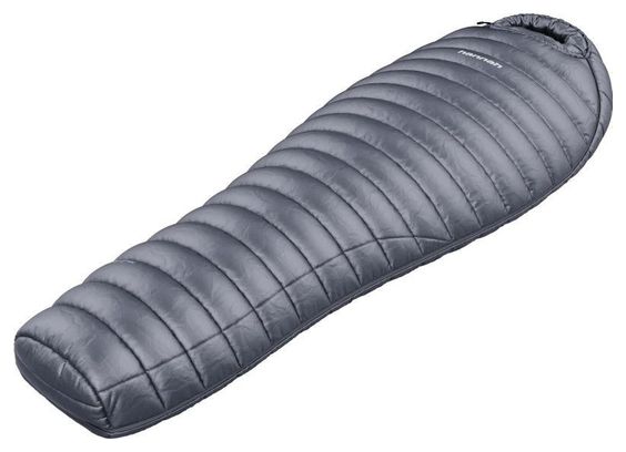 Hannah sac de couchage momie Loft 400 Ebony 195l duvet léger -17°C-Gris