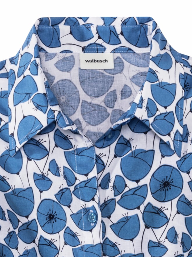 Bequem-Bluse Edel-Leinen