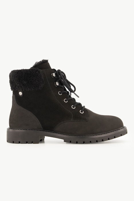 Lederboots, Textilschaft, Weite H