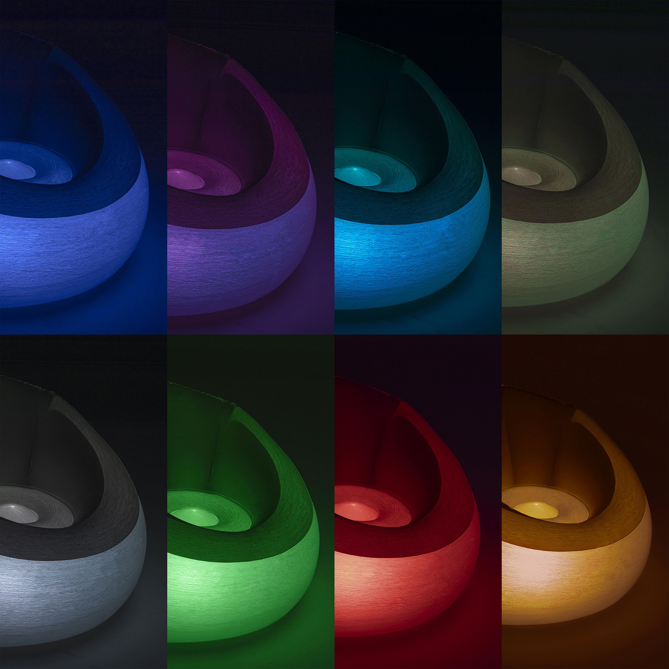 Luftsessel mit LED Beleuchtung