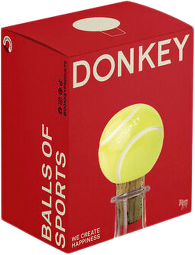 Donkey Flaskeprop - Winediver Tennis Ball Gul