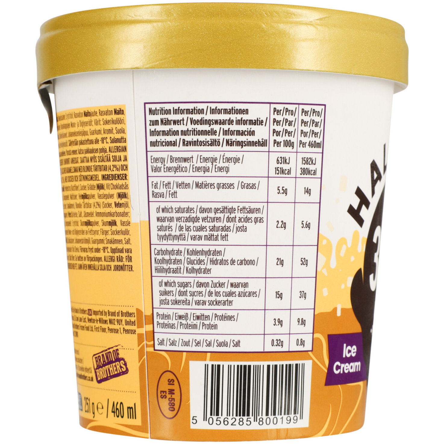 Halo Top Golden Blondie