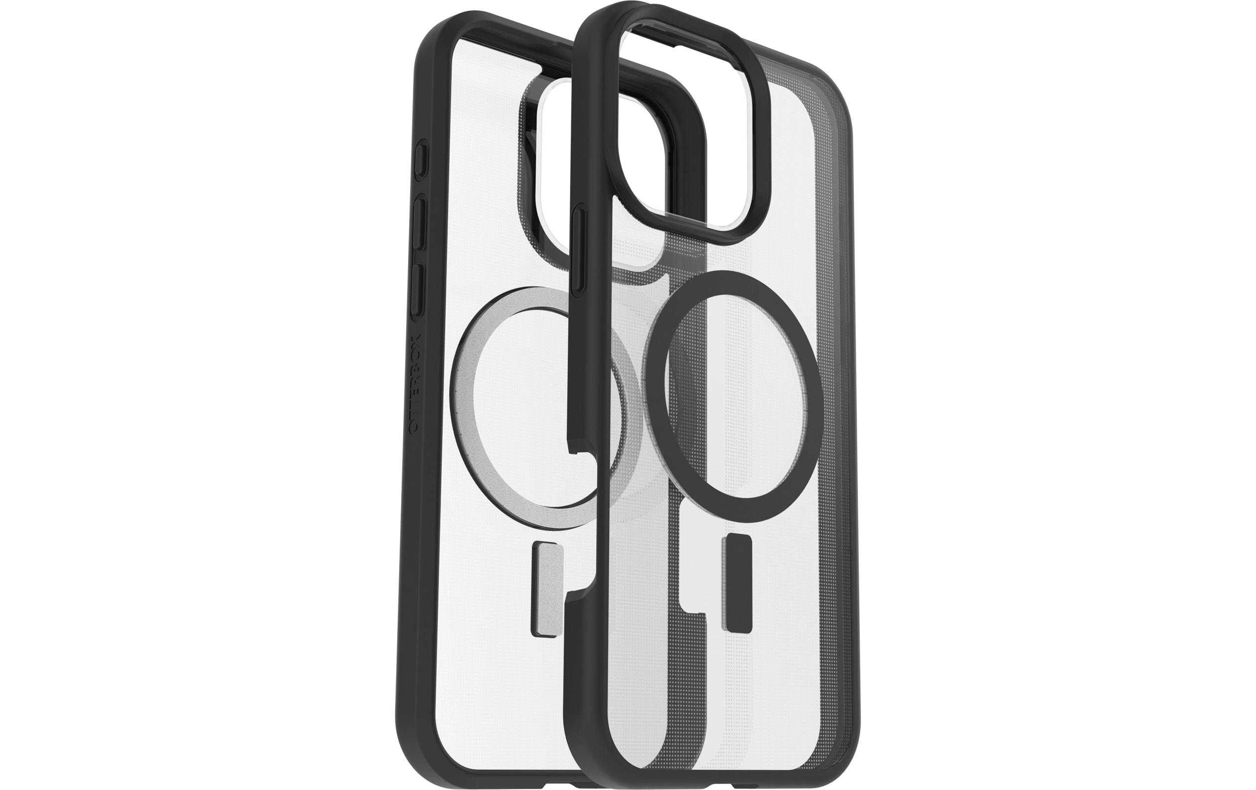 Back Cover React iPhone 16 Pro Max Schwarz/TransparentSchutzhülle für das Apple iPhone 16 Pro Max