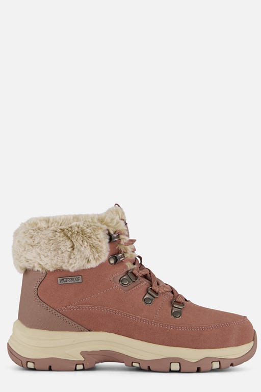 Skechers Trego Veterboots roze Suede