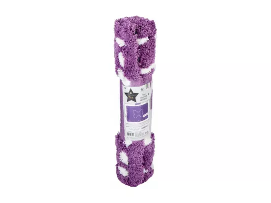 Tapis Microfibre 90x60cm Violet