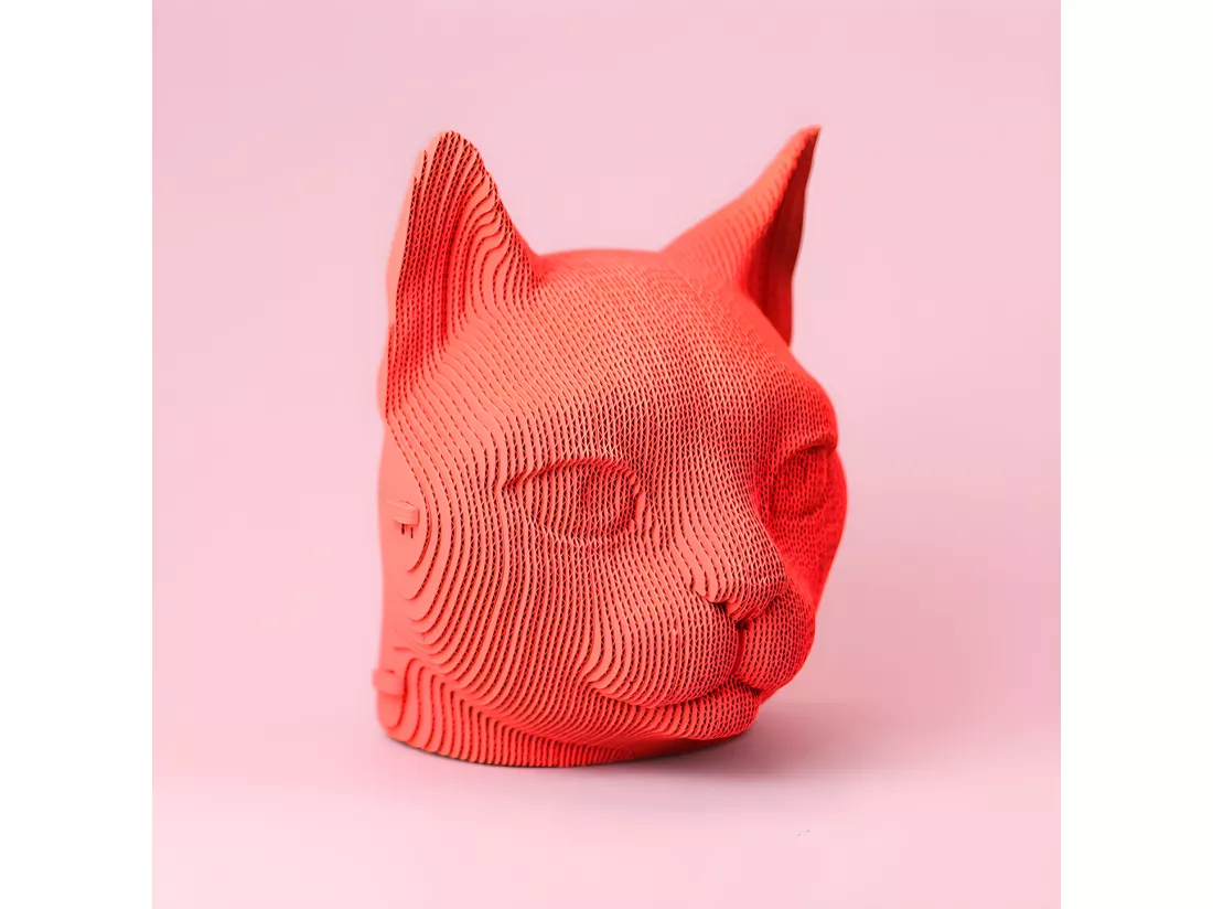 Puzzle 3D Chat Naturel Cartonic