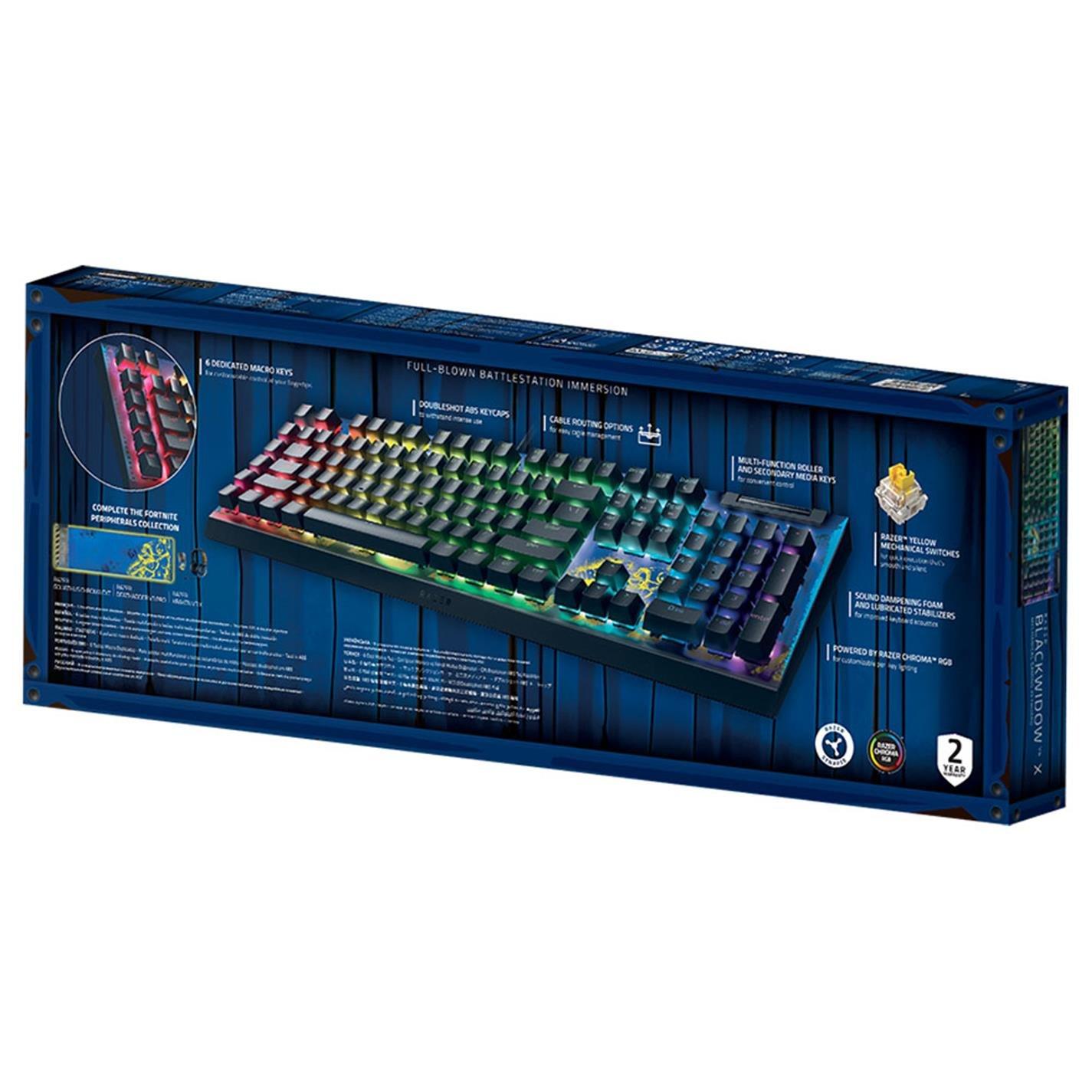 Razer GAME Razer BlackWidow V4 X Fortnite (US Layout)