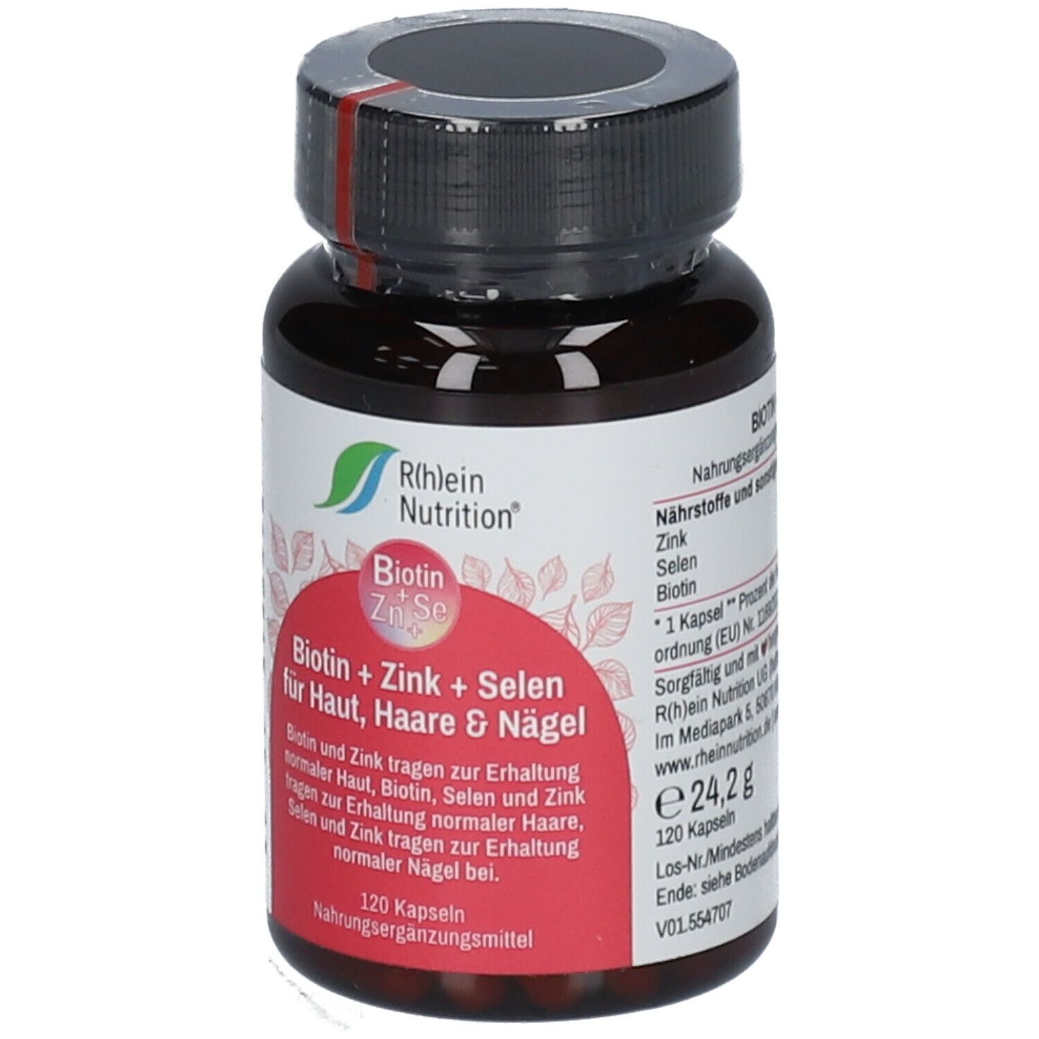 R(h)ein Nutrition Biotin + Selen + Zink für Haut, Haare & Nägel
