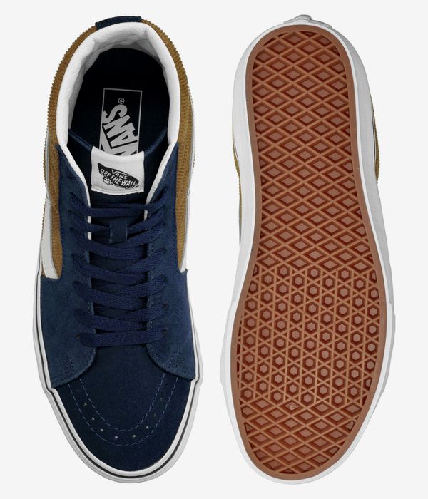 Vans Sk8-Hi Schuh (mini cord blue brown)