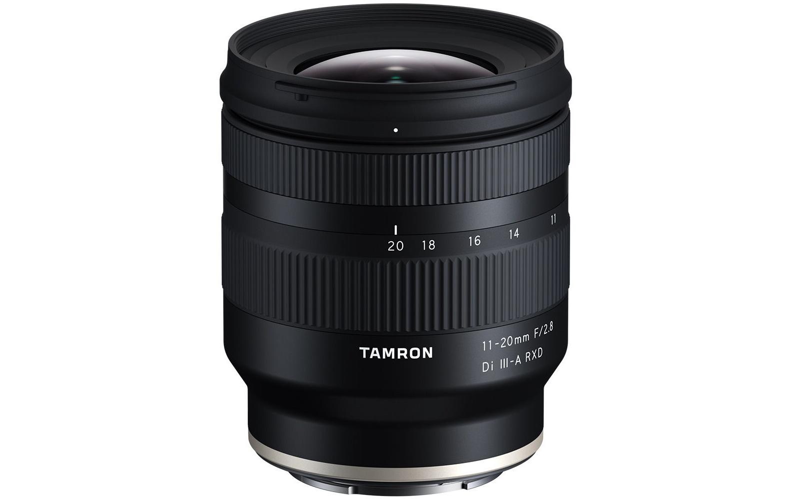 Zoomobjektiv AF 11-20mm F/2.8 Di III-A RXD Sony E-Mount<br>Kompaktes , leichtes Ultraweitwinkel-Zoomobjektiv für spiegellose APS-C-Kameras