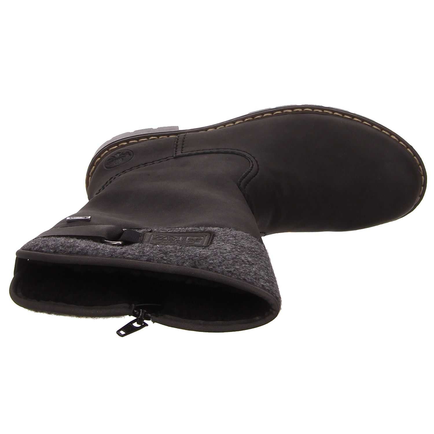 Rieker Stiefel grau grau