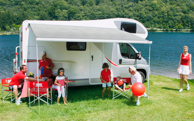 Fiamma F45s Wandmarkise (Polar White)