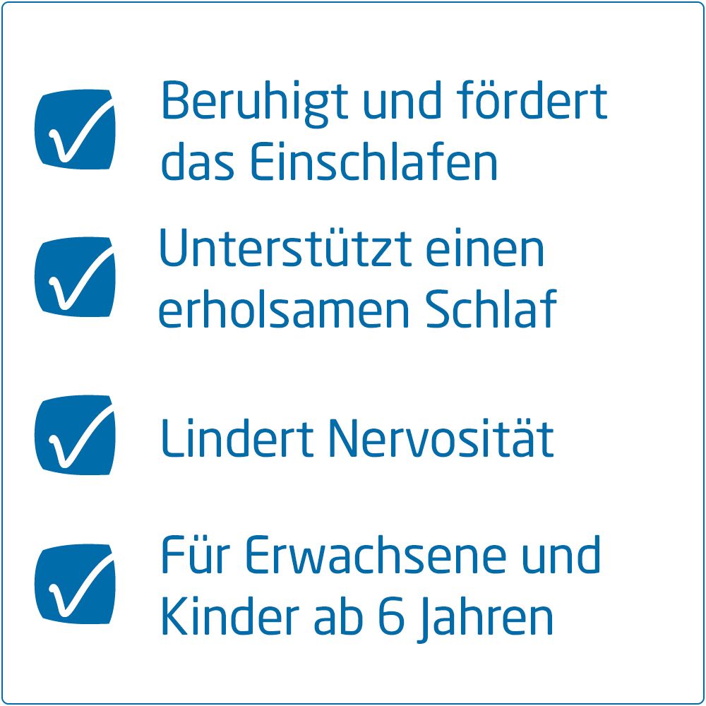 Calmedoron® Tropfen beruhigen und fördern das Einschlafen