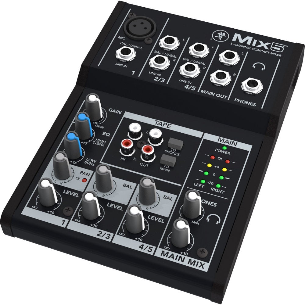 Mackie Mix5 mengpaneel