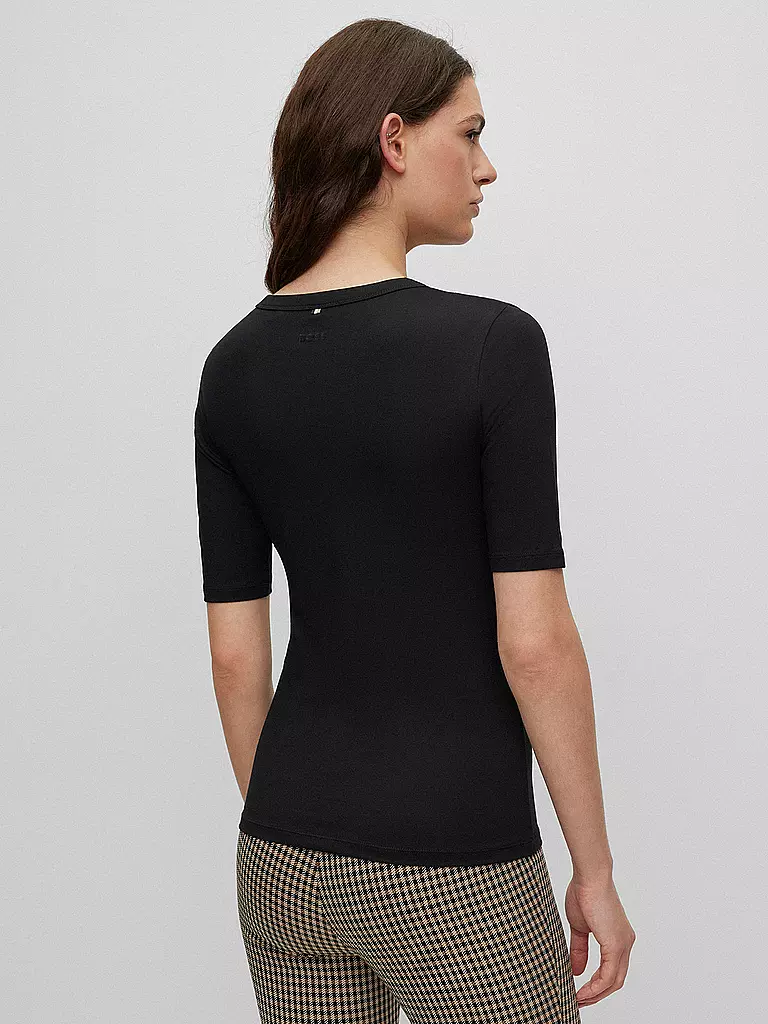 BOSS T-Shirt EFITA  schwarz
