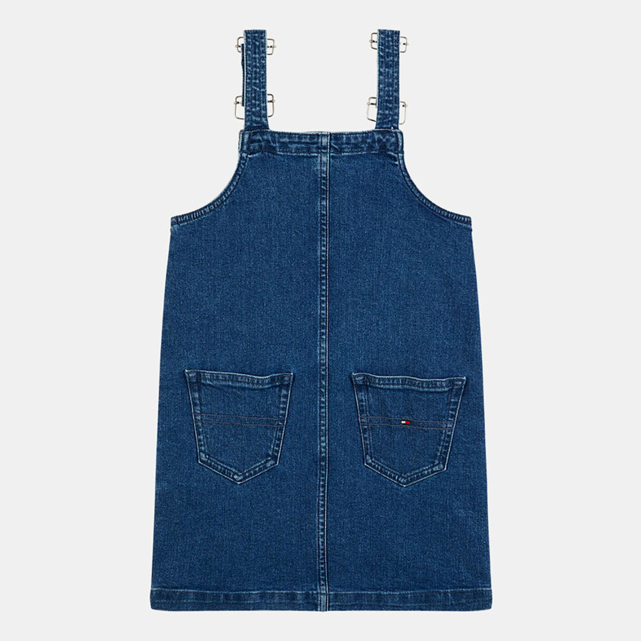 Tommy Hilfiger Robe salopette en jean bleue