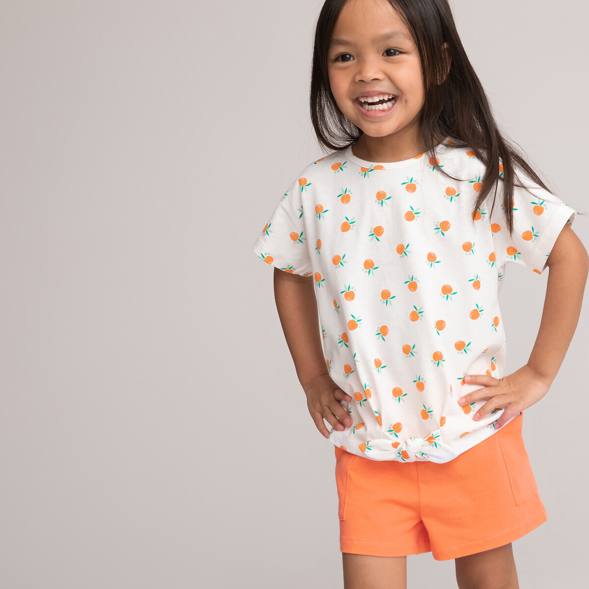 COLEÇÃO LA REDOUTE<br>Conjunto de 2 peças em algodão