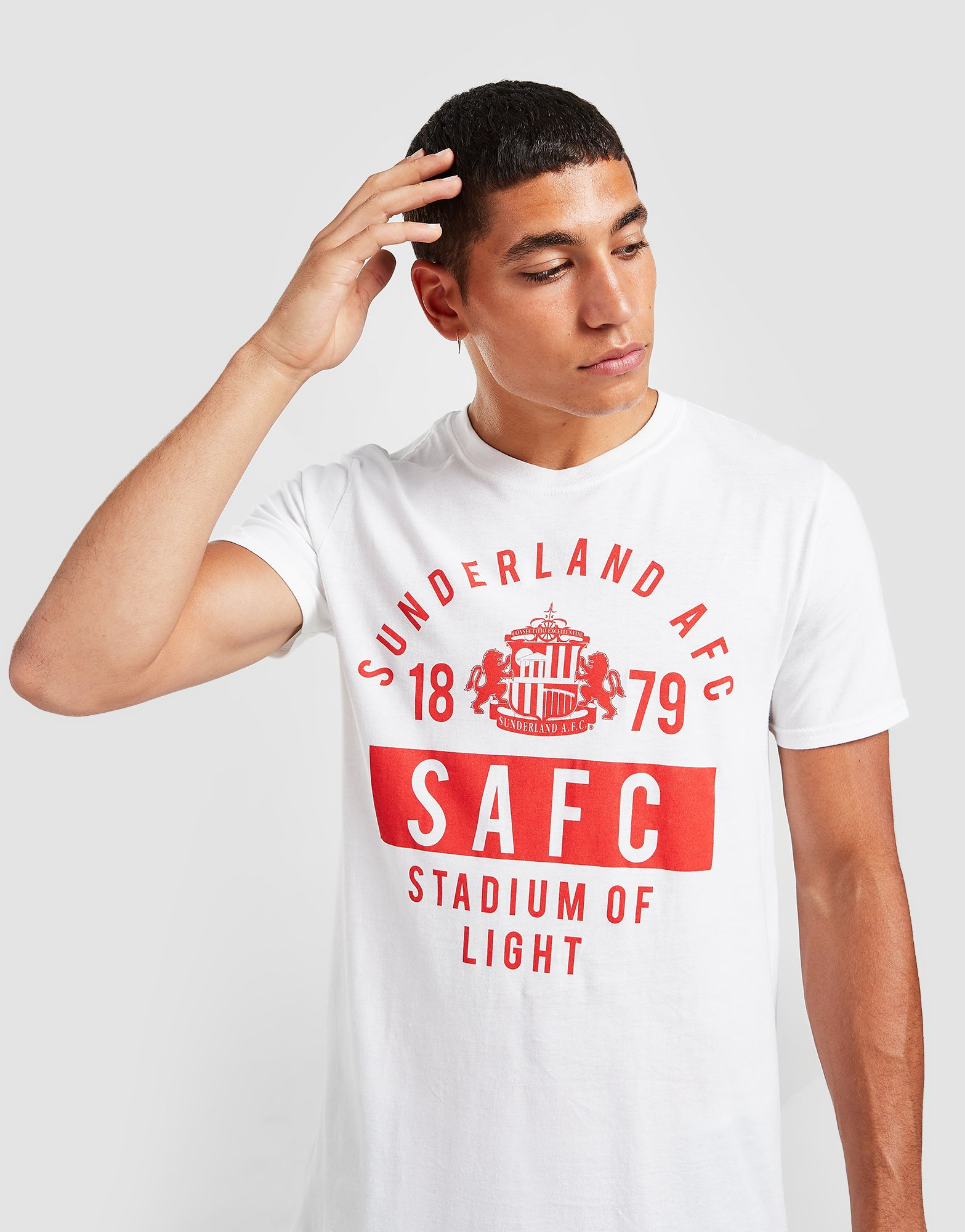 Official Team T-Shirt Sunderland AFC Stand Homme