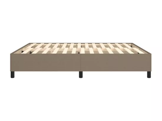 Sommier à lattes de lit Taupe 180x200 cm Tissu