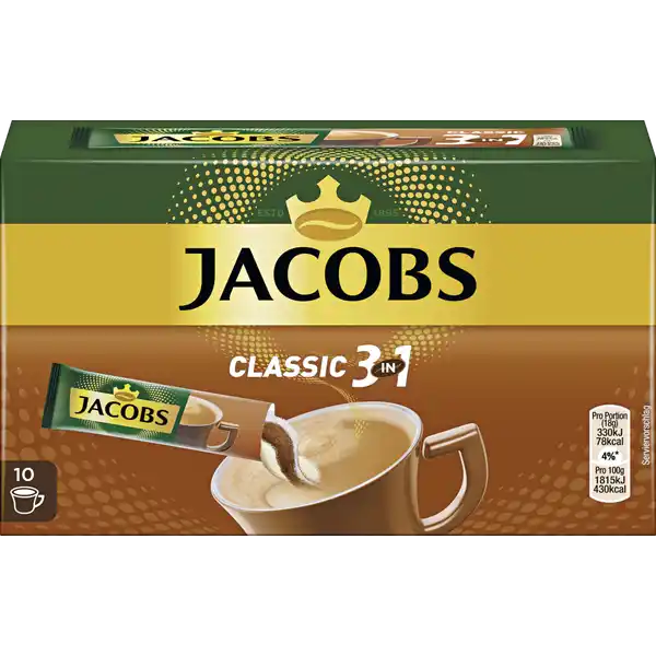 3in1 Instantkaffee Sticks